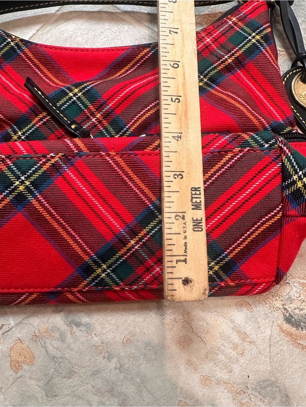 Dooney & Bourke Tartan Plaid Bag - Picture 11 of 11